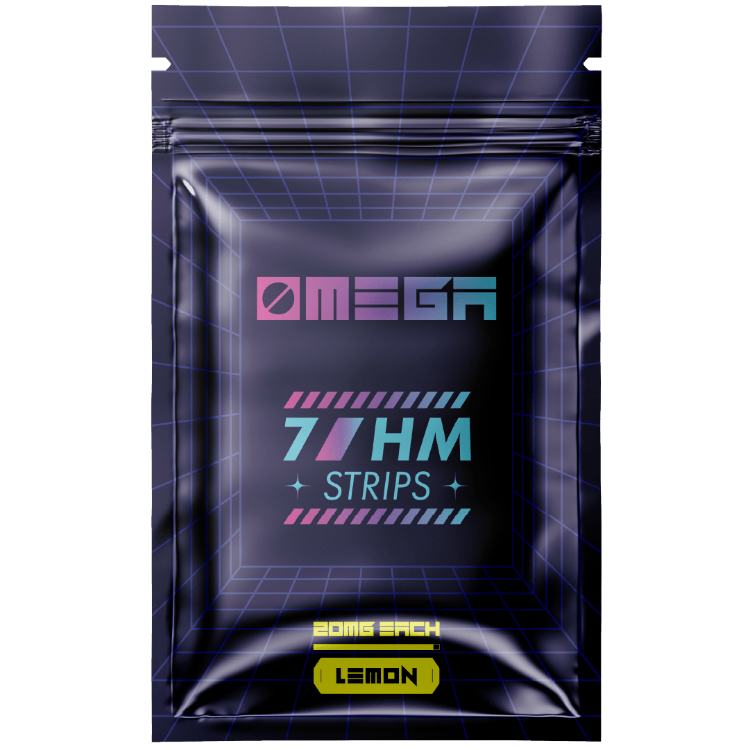 7ohm - 7oh 20mg Lemon Strips - Omega Extrax