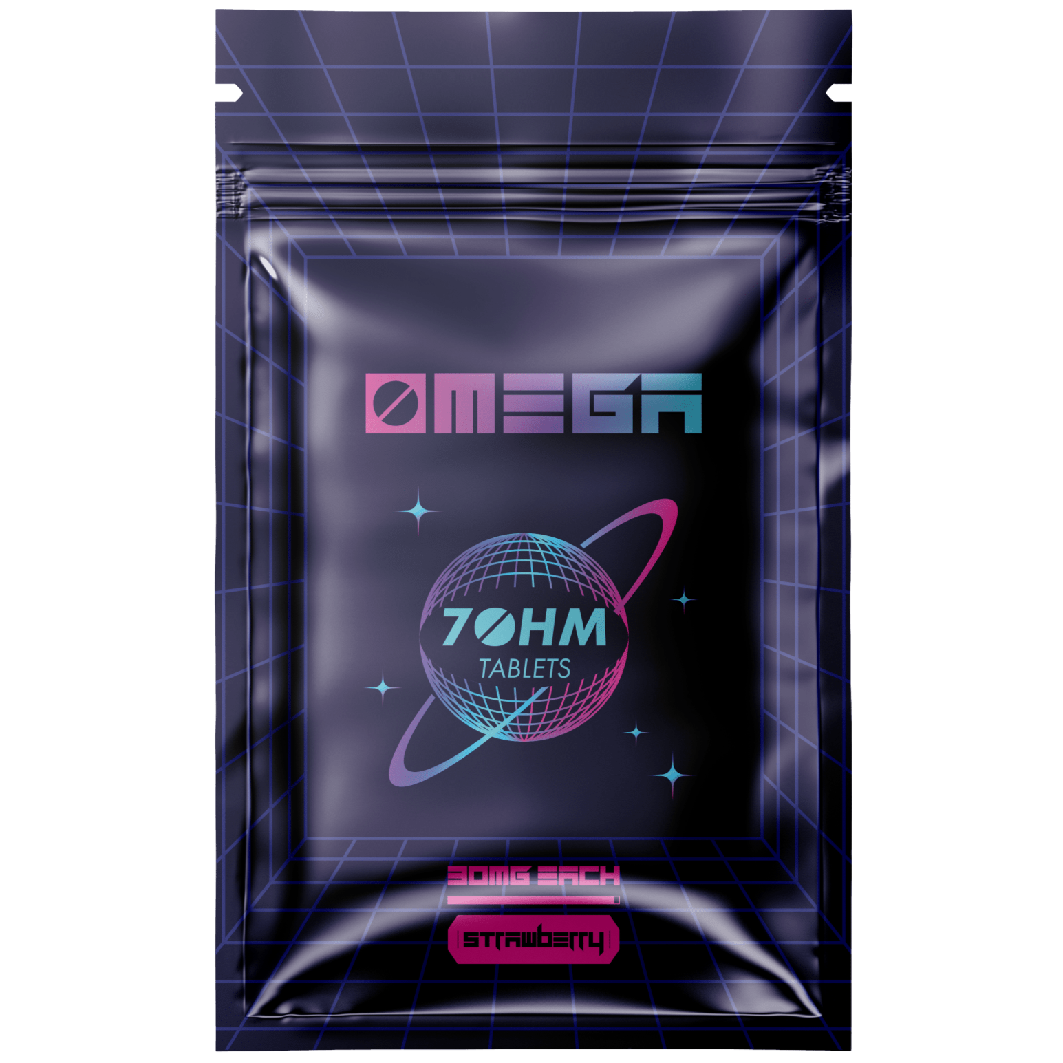 7ohm - 7oh 30mg Strawberry Tarts - Omega Extrax