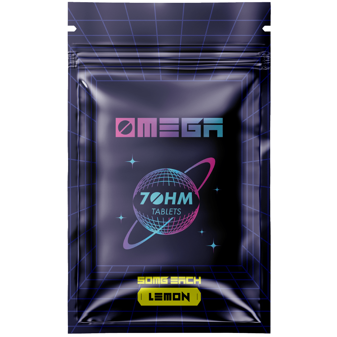 7ohm - 7oh 50mg Lemon Tablets - Omega Extrax